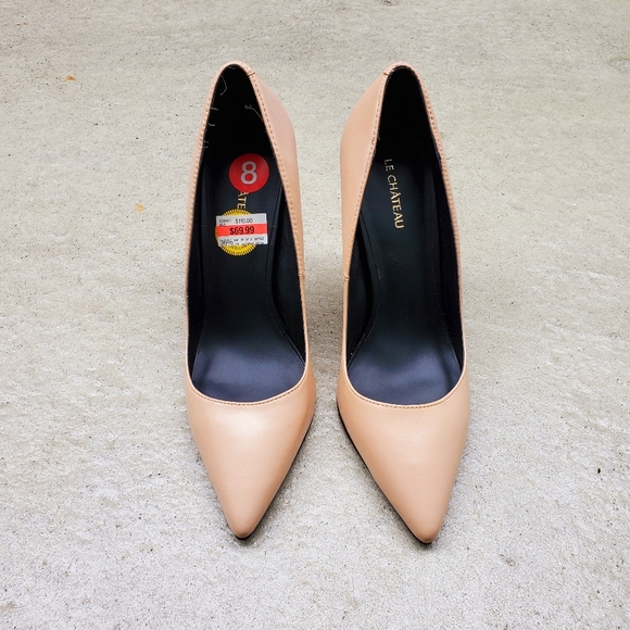 Nude Le Chateau High Heels - Picture 3 of 3